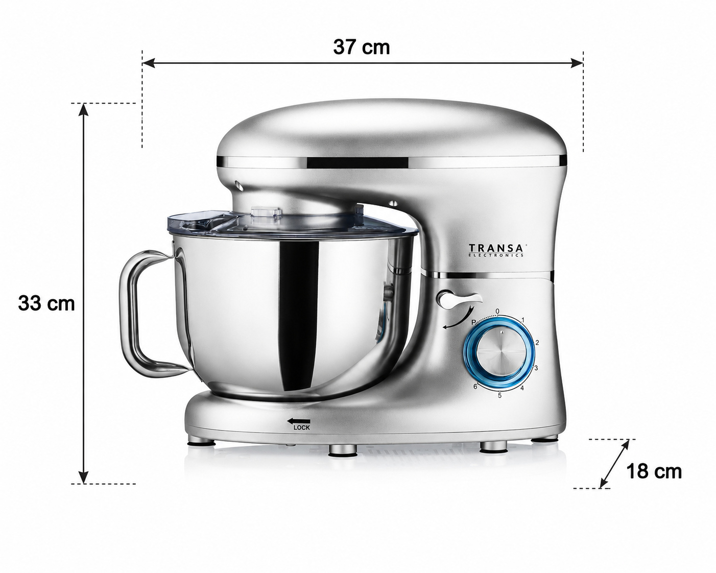Zabezpieczenia robota planetarnego GrayChef TE-23